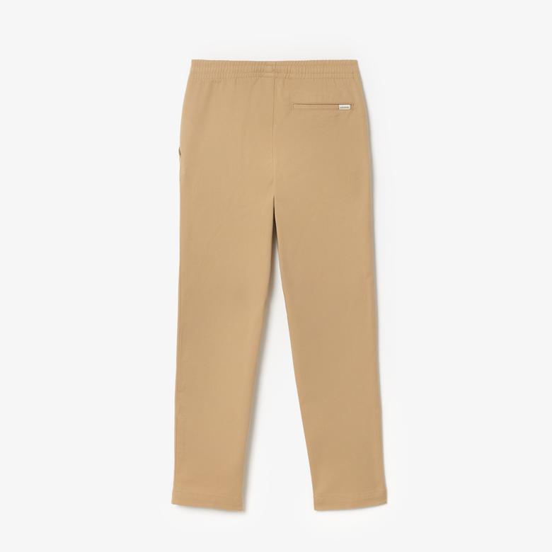 Lacoste Regular Fit Çocuk Kahverengi Pantolon