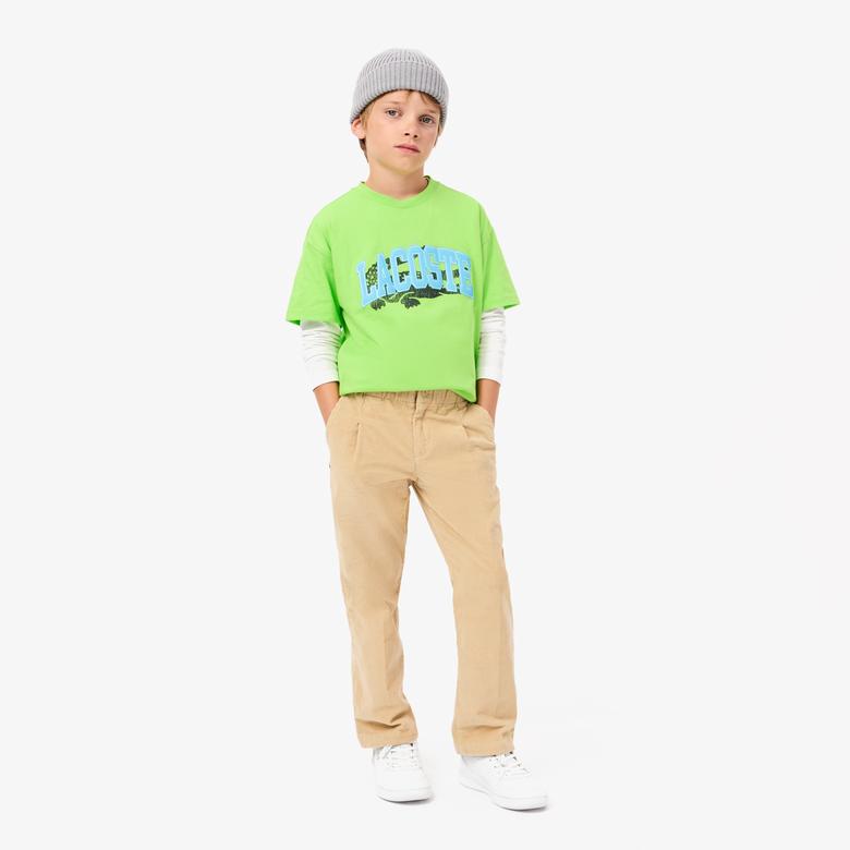 Lacoste Erkek Çocuk Bej Pantolon