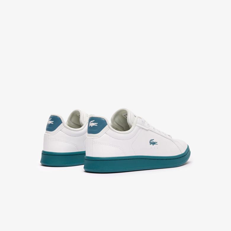 Lacoste Carnaby Pro Synthetic Fiber Çocuk Beyaz Sneaker