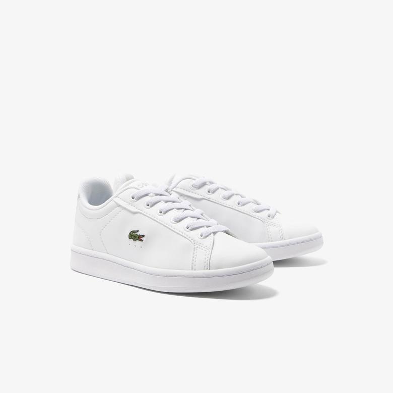 Lacoste Carnaby Pro Synthetic Fiber Bebek Beyaz Sneaker