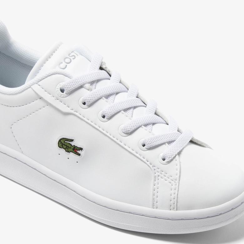 Lacoste Carnaby Pro Synthetic Fiber Bebek Beyaz Sneaker