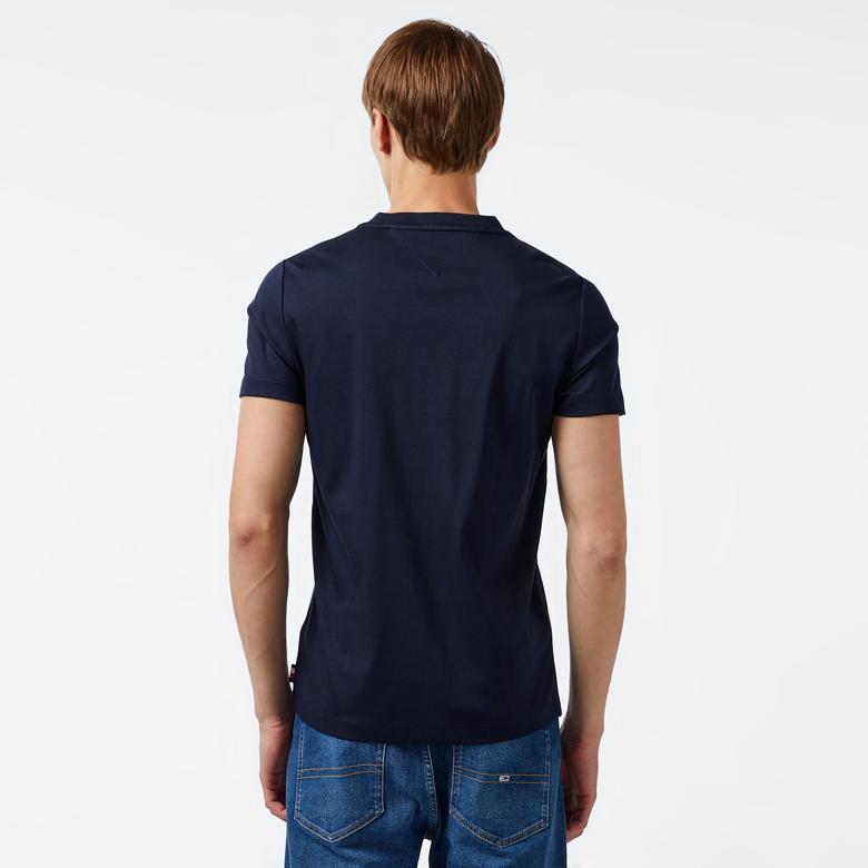Tommy Hilfiger Erkek Mavi Tshirt