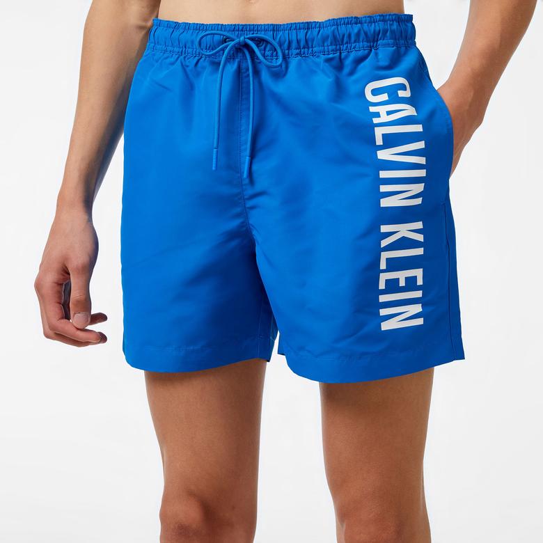 Calvin Klein Classic Erkek Mavi Mayo Şort