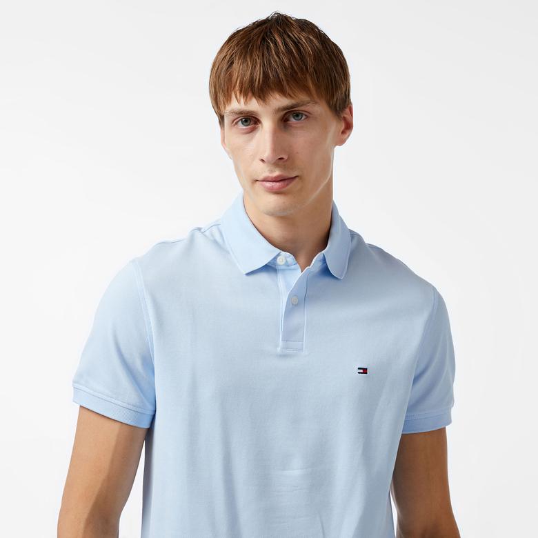 Tommy Hilfiger Erkek Mavi Polo