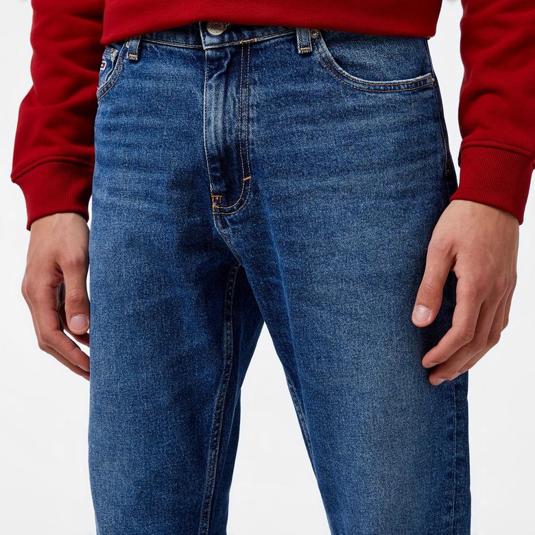 Tommy Hilfiger Erkek Mavi Pantolon