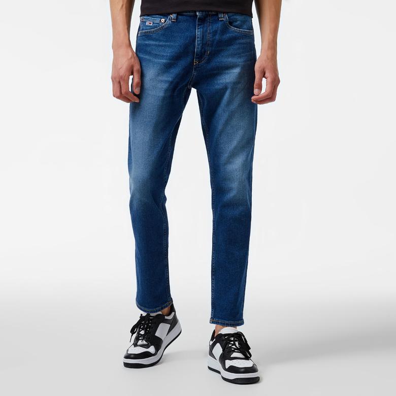Tommy Hilfiger Erkek Mavi Pantolon