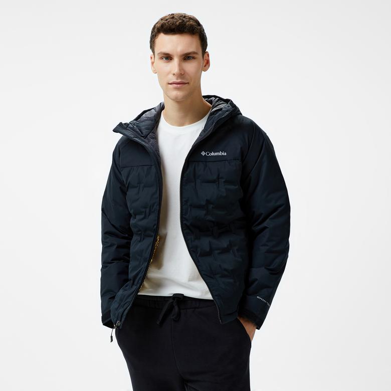 Columbia Grand Trek Down Hooded Erkek  Siyah Mont