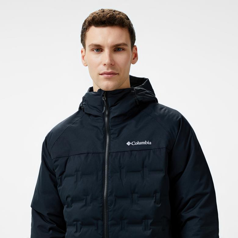 Columbia Grand Trek Down Hooded Erkek  Siyah Mont