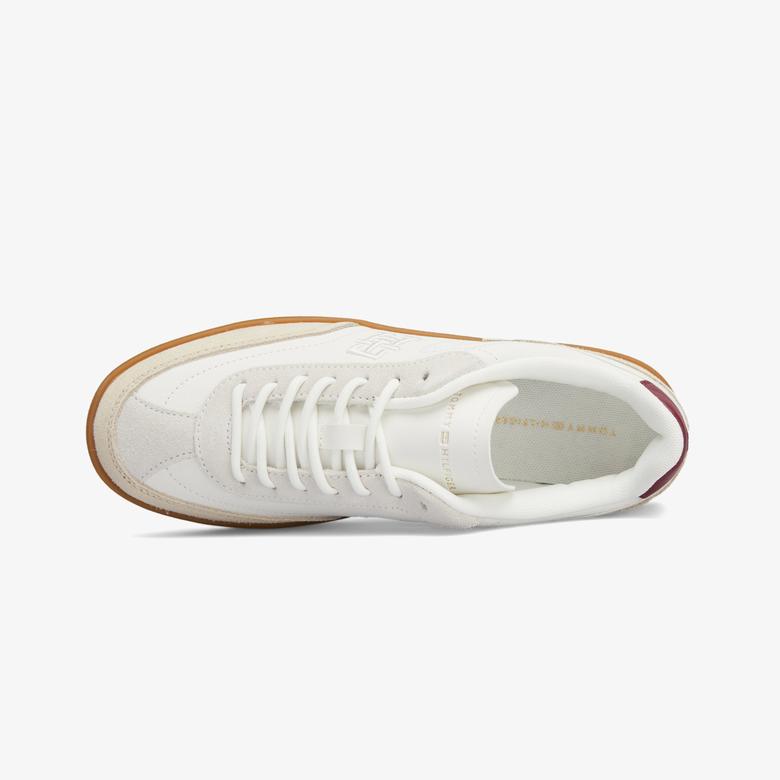 Tommy Hilfiger Heritage Court Kadın Bej Sneaker