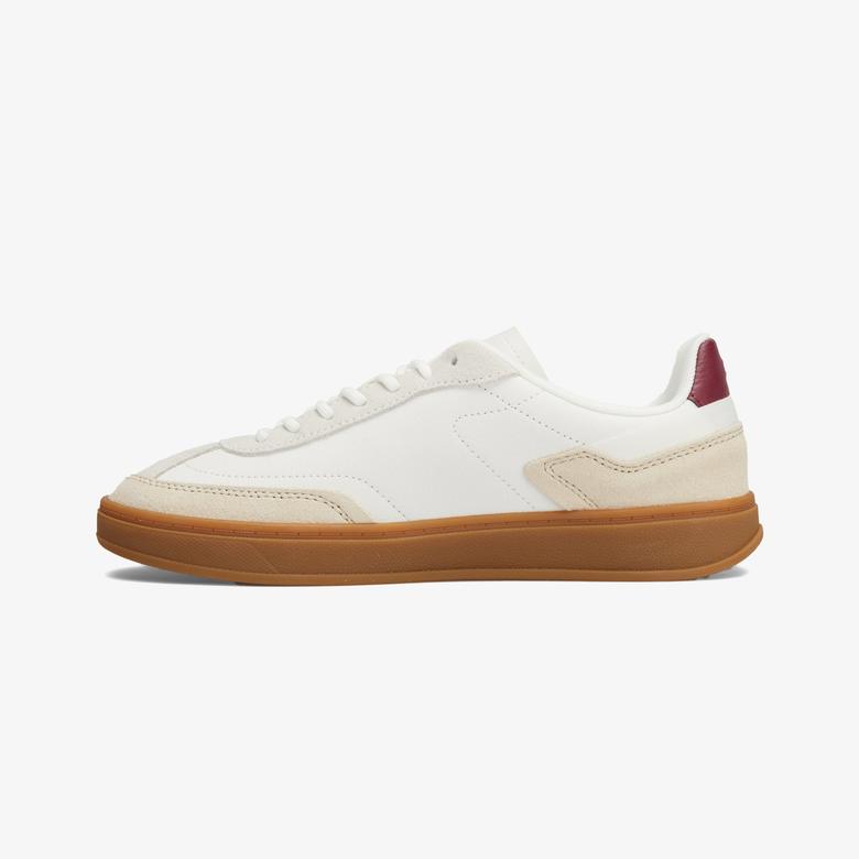 Tommy Hilfiger Heritage Court Kadın Bej Sneaker