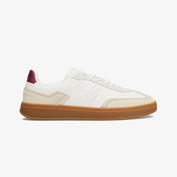 Tommy Hilfiger Heritage Court Kadın Bej Sneaker