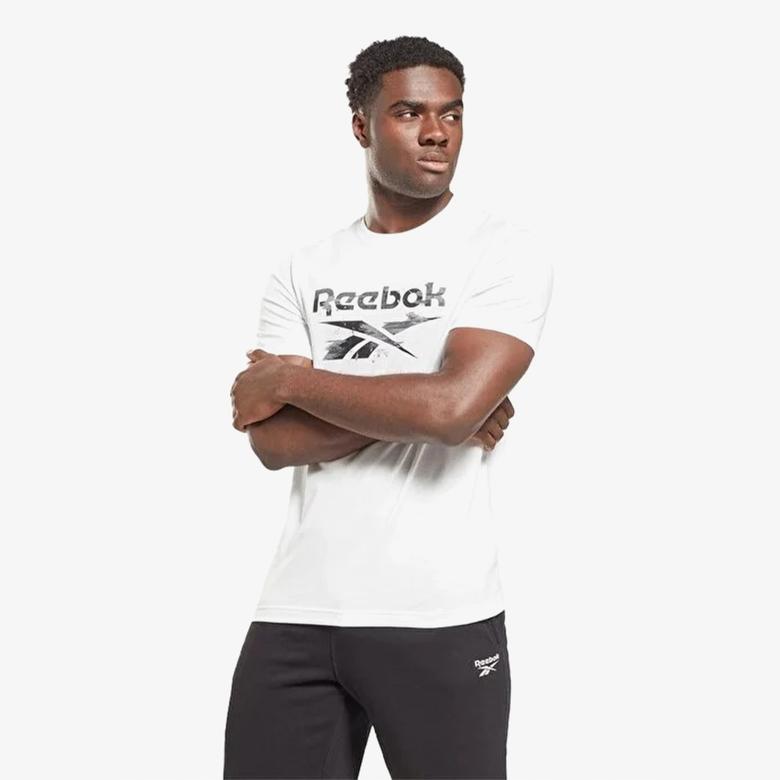 Reebok RI Modern Camo Erkek Beyaz T-Shirt
