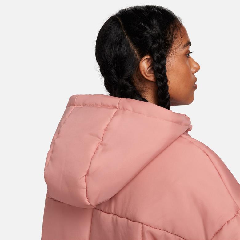 Nike Sportswear Classic Puffer Kadın Pembe Mont