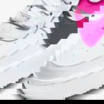 Nike Air Force Platform Kadın Beyaz Sneaker