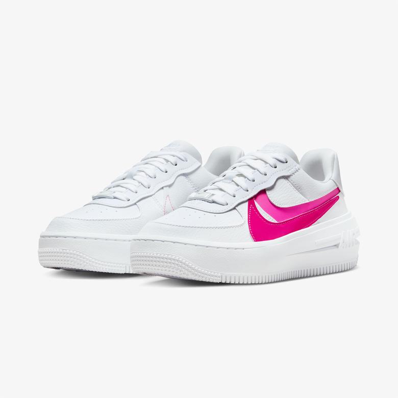 Nike Air Force Platform Kadın Beyaz Sneaker