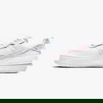 Nike Air Force Platform Kadın Beyaz Sneaker