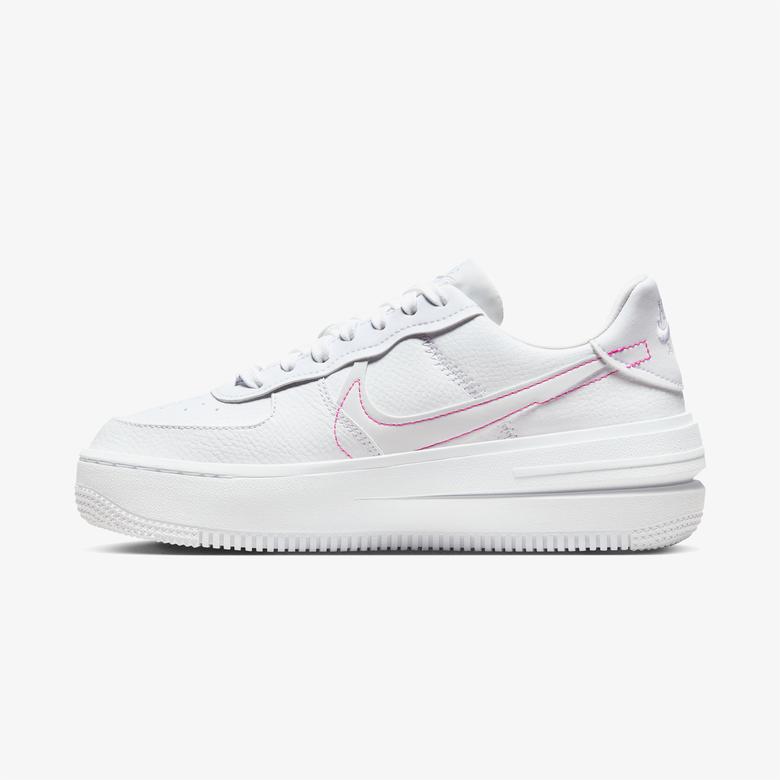 Nike Air Force Platform Kadın Beyaz Sneaker