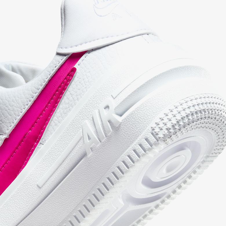 Nike Air Force Platform Kadın Beyaz Sneaker