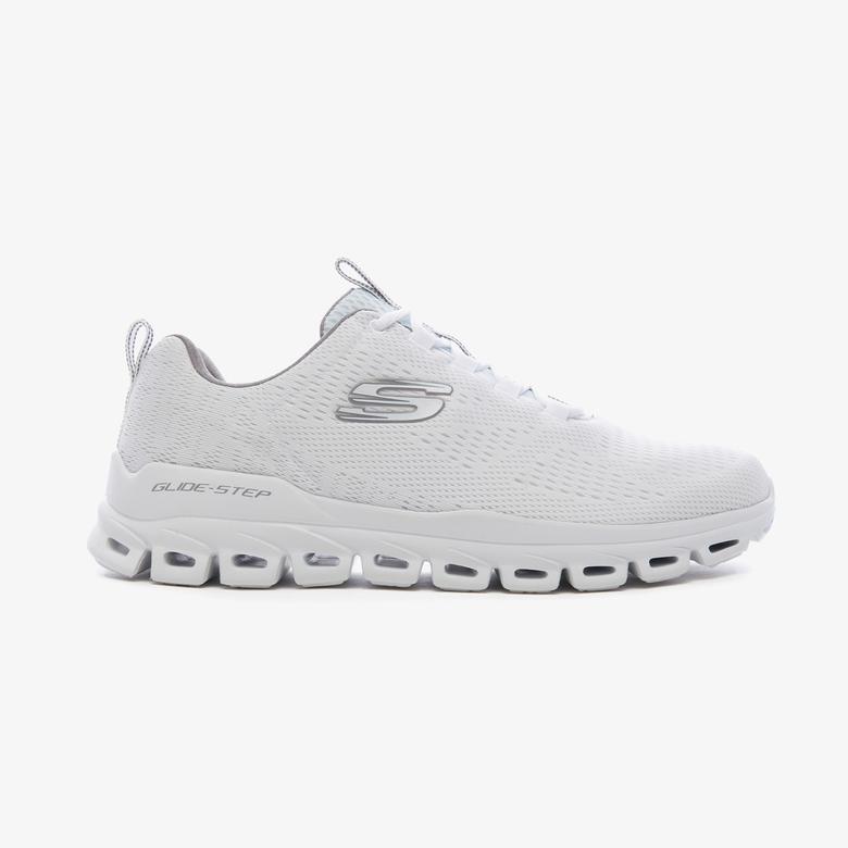 Skechers Glide Step - Fasten Up Erkek Beyaz Spor Ayakkabı