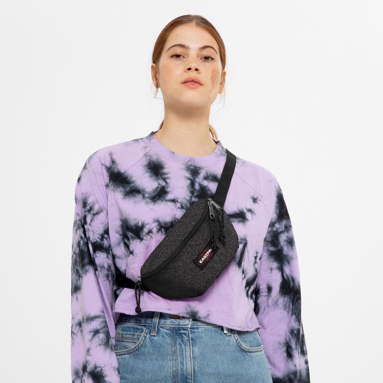 Eastpak Springer Unisex Siyah Simli Bel Çantası