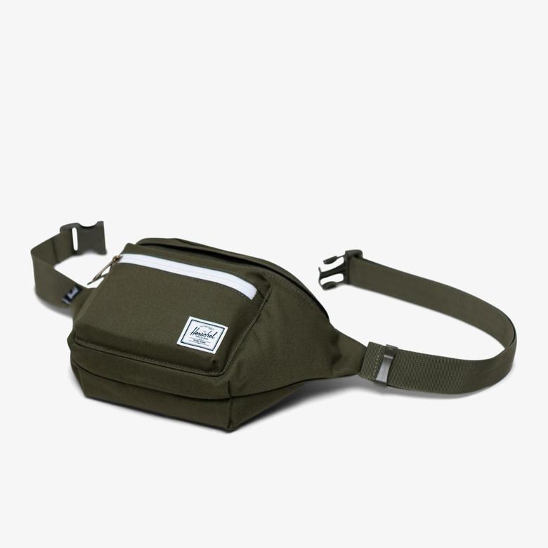 Herschel Seventeen Unisex Yeşil Bel Çantası