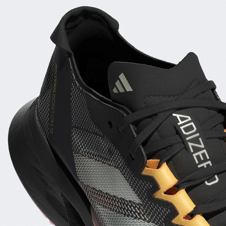 adidas Adizero Boston 12 W Kadın Siyah Spor Ayakkabı