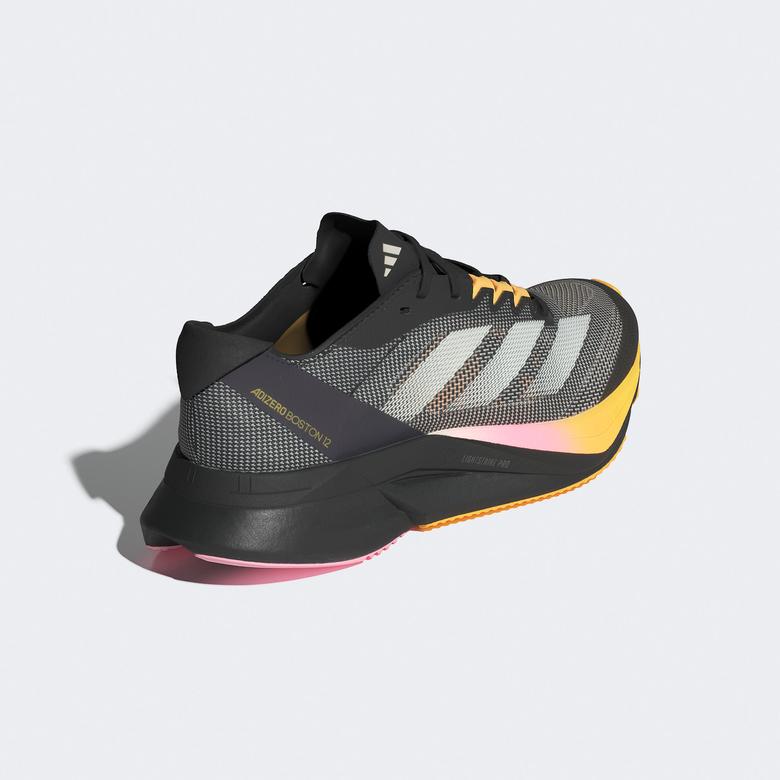adidas Adizero Boston 12 W Kadın Siyah Spor Ayakkabı