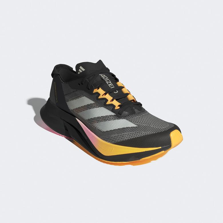 adidas Adizero Boston 12 W Kadın Siyah Spor Ayakkabı