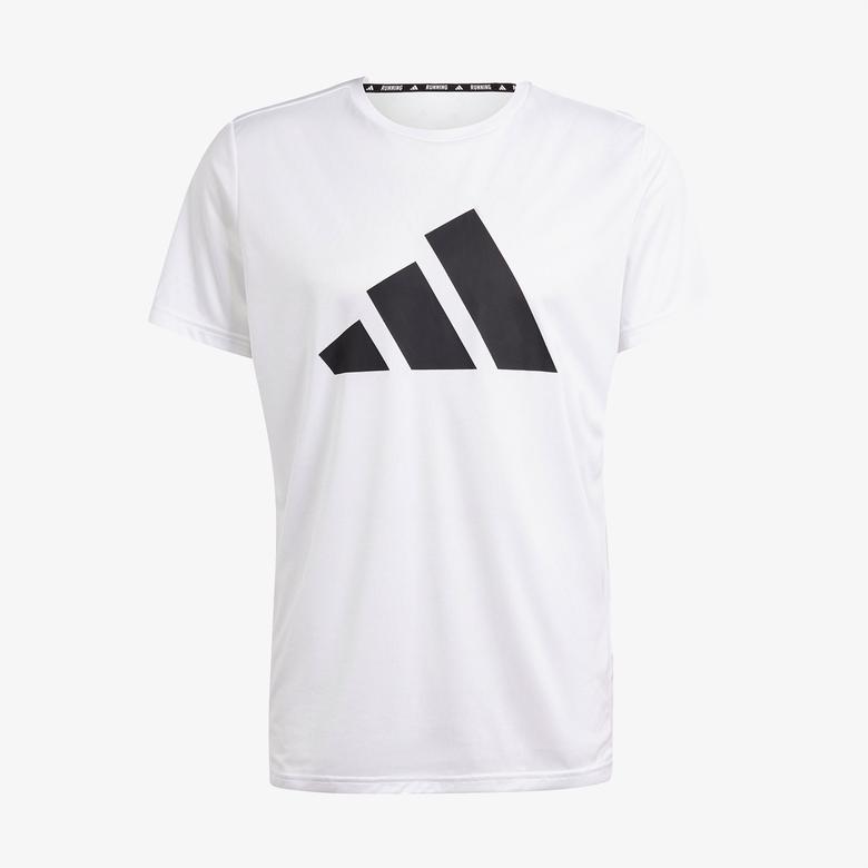 adidas Run It Erkek Beyaz T-Shirt