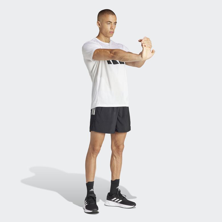 adidas Run It Erkek Beyaz T-Shirt