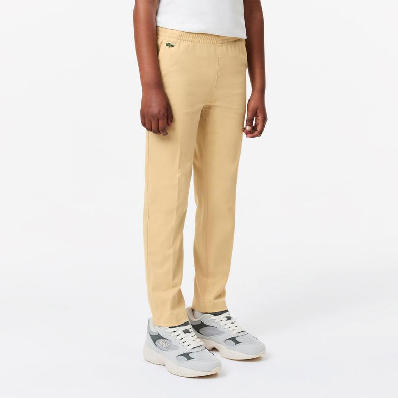 Lacoste Erkek Çocuk Krem Pantolon
