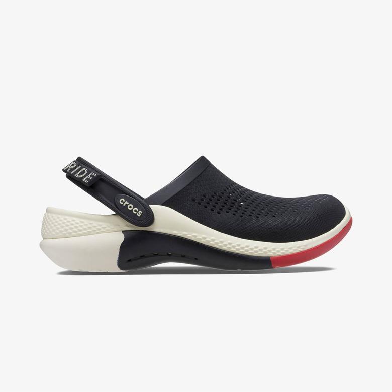 Crocs LiteRide 360 Ombre Marbled  Erkek Siyah Terlik