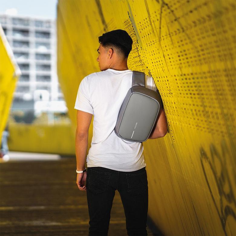 XD Design Bobby Sling Unisex Gri Çanta