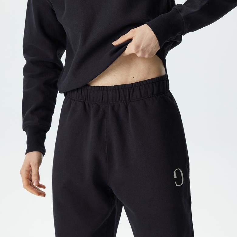 Ging Embroidered Baggy Erkek Siyah Pantolon