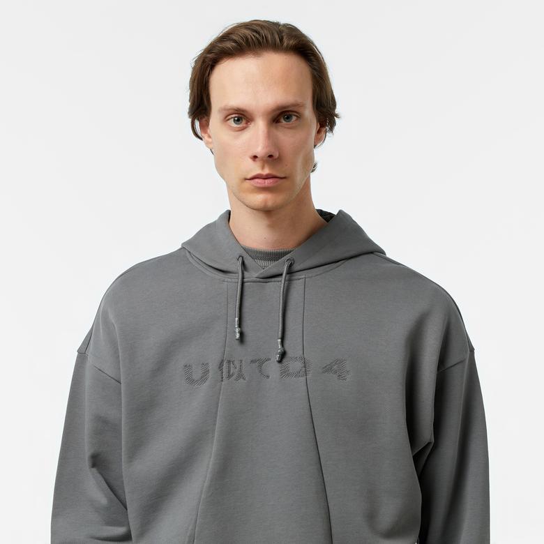 UNITED4 Erkek Gri Sweatshirt