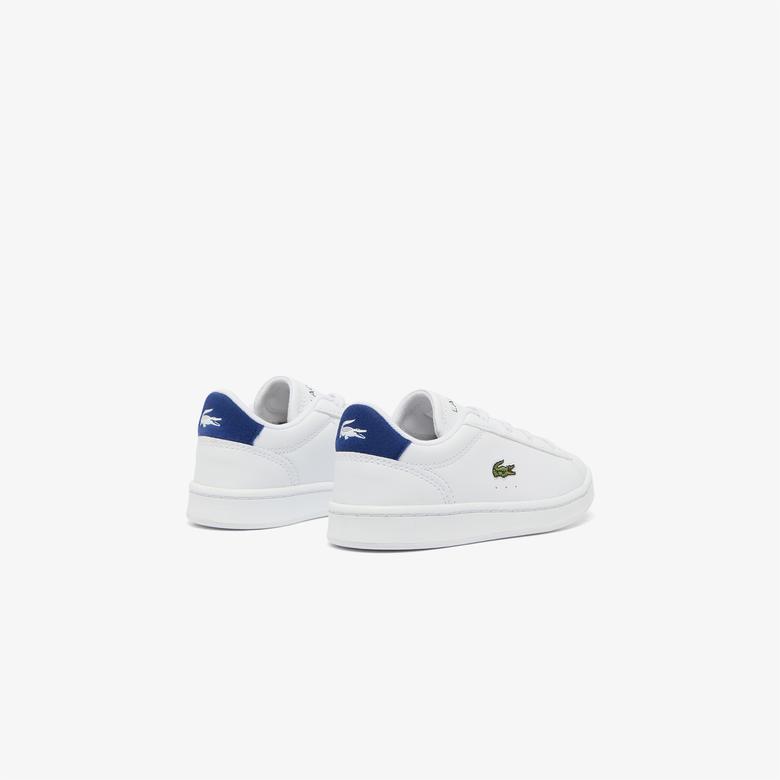 Lacoste Carnaby Çocuk Beyaz/Lacivert Sneaker