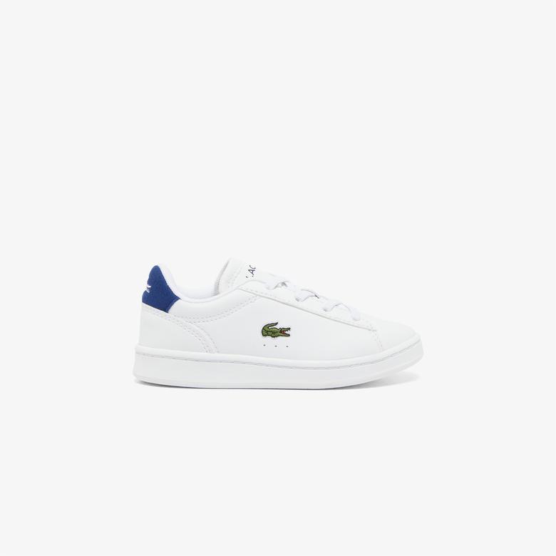 Lacoste Carnaby Çocuk Beyaz/Lacivert Sneaker