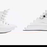 Converse Chuck Taylor All Star Move Platform Foundational Leather Kadın Beyaz Sneaker