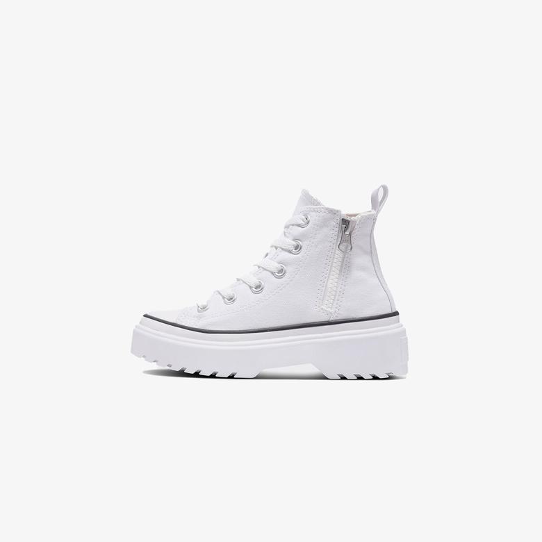 Converse Chuck Taylor All Star Lugged Lift Platform Canvas Çocuk Beyaz Sneaker