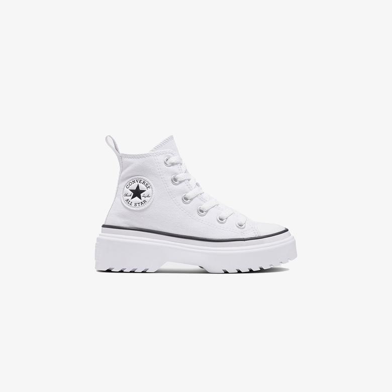 Converse Chuck Taylor All Star Lugged Lift Platform Canvas Çocuk Beyaz Sneaker