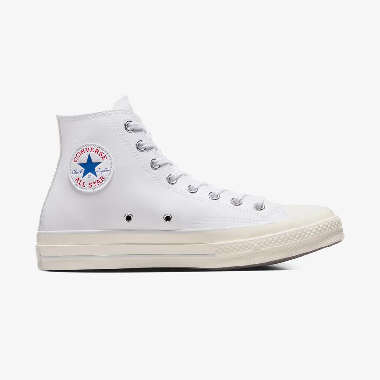 Converse Chuck 70 Leather Kadın Beyaz Sneaker