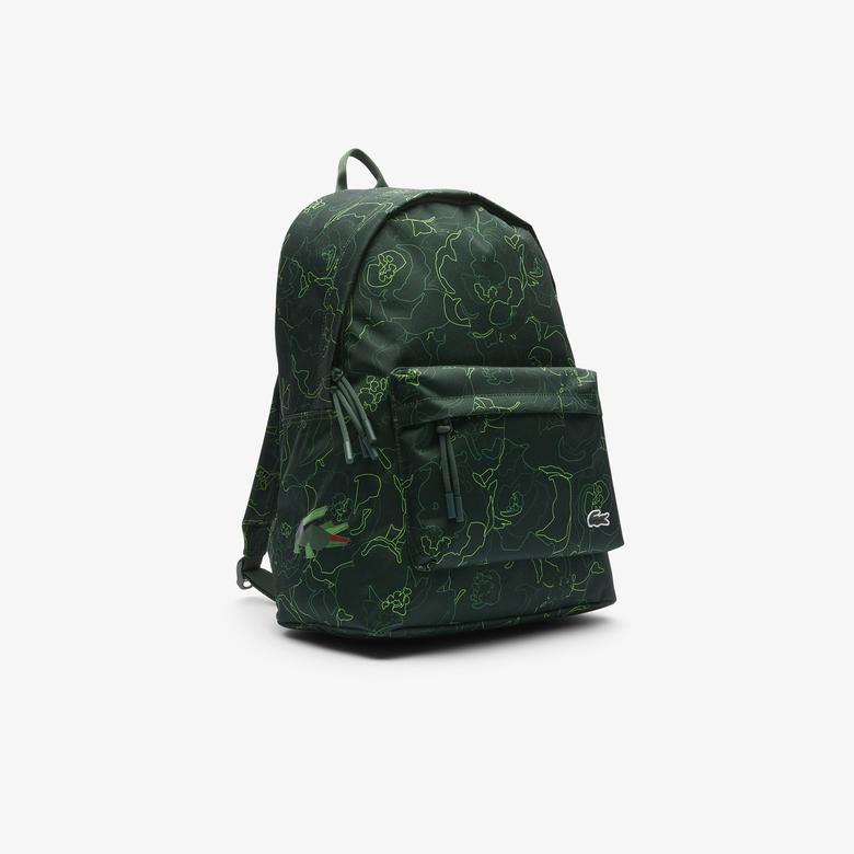 Lacoste Unisex Koyu Yeşil Sırt Çantası