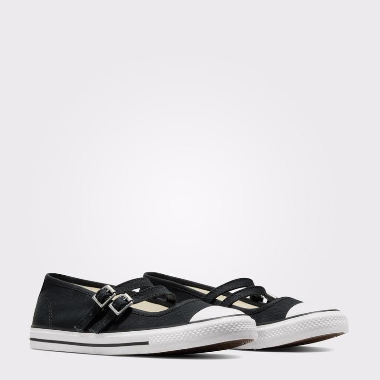 Converse Chuck Taylor All Star Dainty Mary Jane Kadın Siyah Sneaker