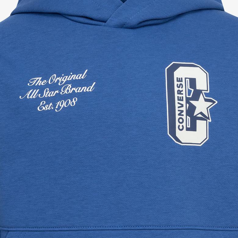 Converse Retro Varsity Çocuk Lacivert Sweatshirt