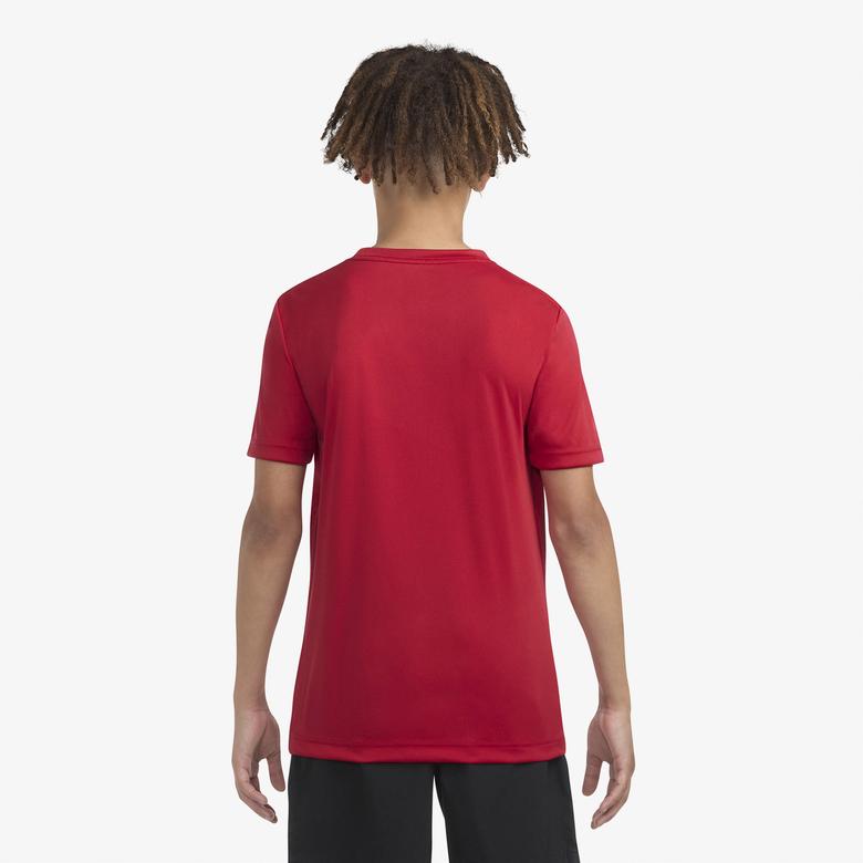 Jordan Jumpman Logo Çocuk Kırmızı Günlük T-Shirt