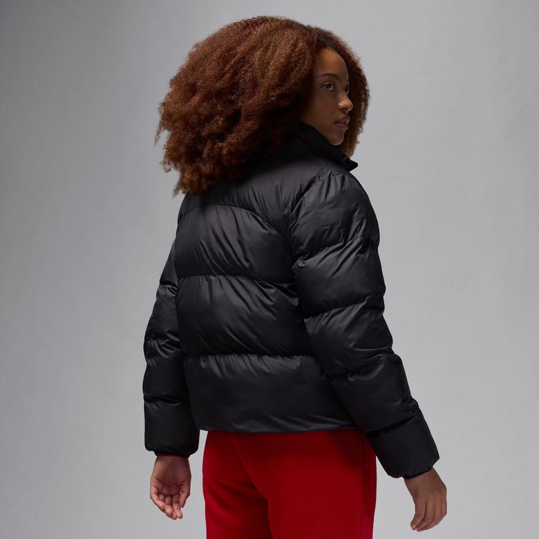 Jordan Puffer Kadın Siyah Mont