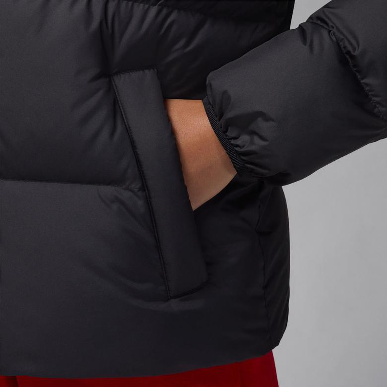Jordan Puffer Kadın Siyah Mont