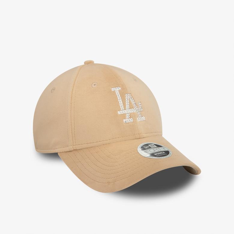 New Era Velour Diamante 9Forty Losdod Kadın Bej Şapka