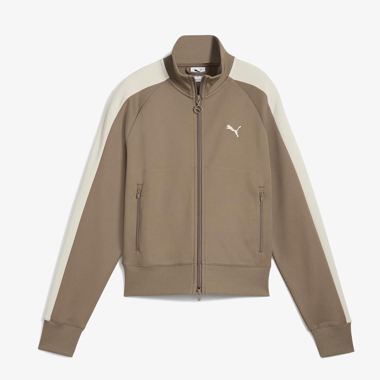 Puma T7 Always On Track Kadın Kahverengi Ceket