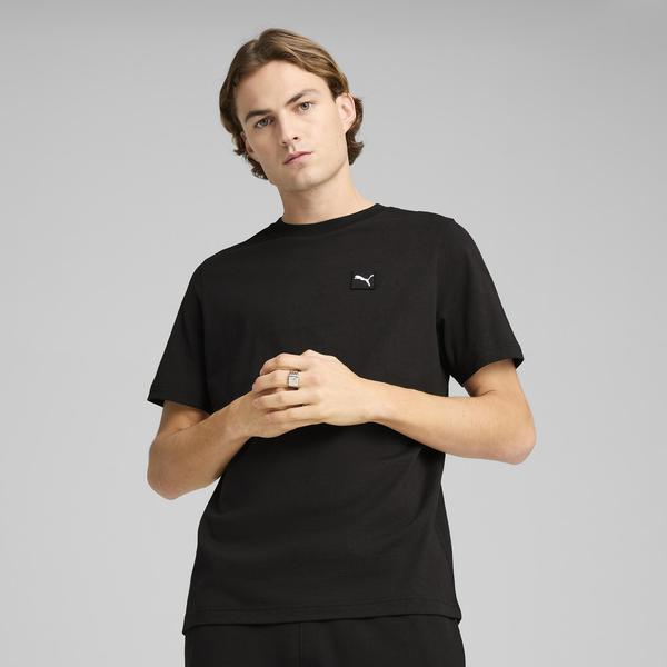 Puma Ess Elevated Erkek Siyah T-Shirt